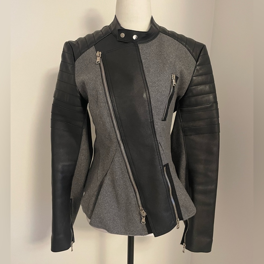 3.1 Phillip Lim leather biker jacket